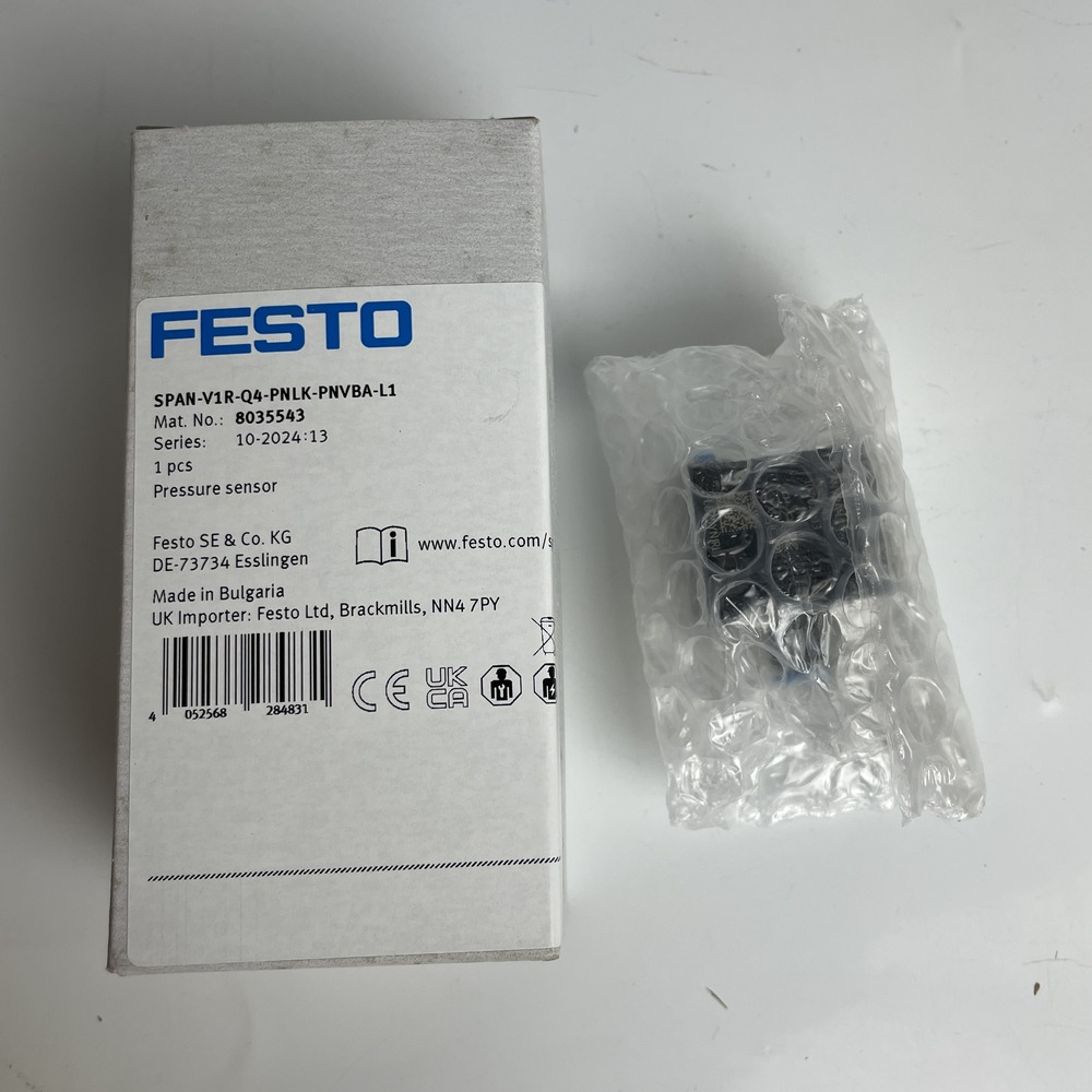 FESTO 费斯托 压力传感器 SPAN-V1R-Q4-PNLK-PNVBA-L1 8035543 产品图片