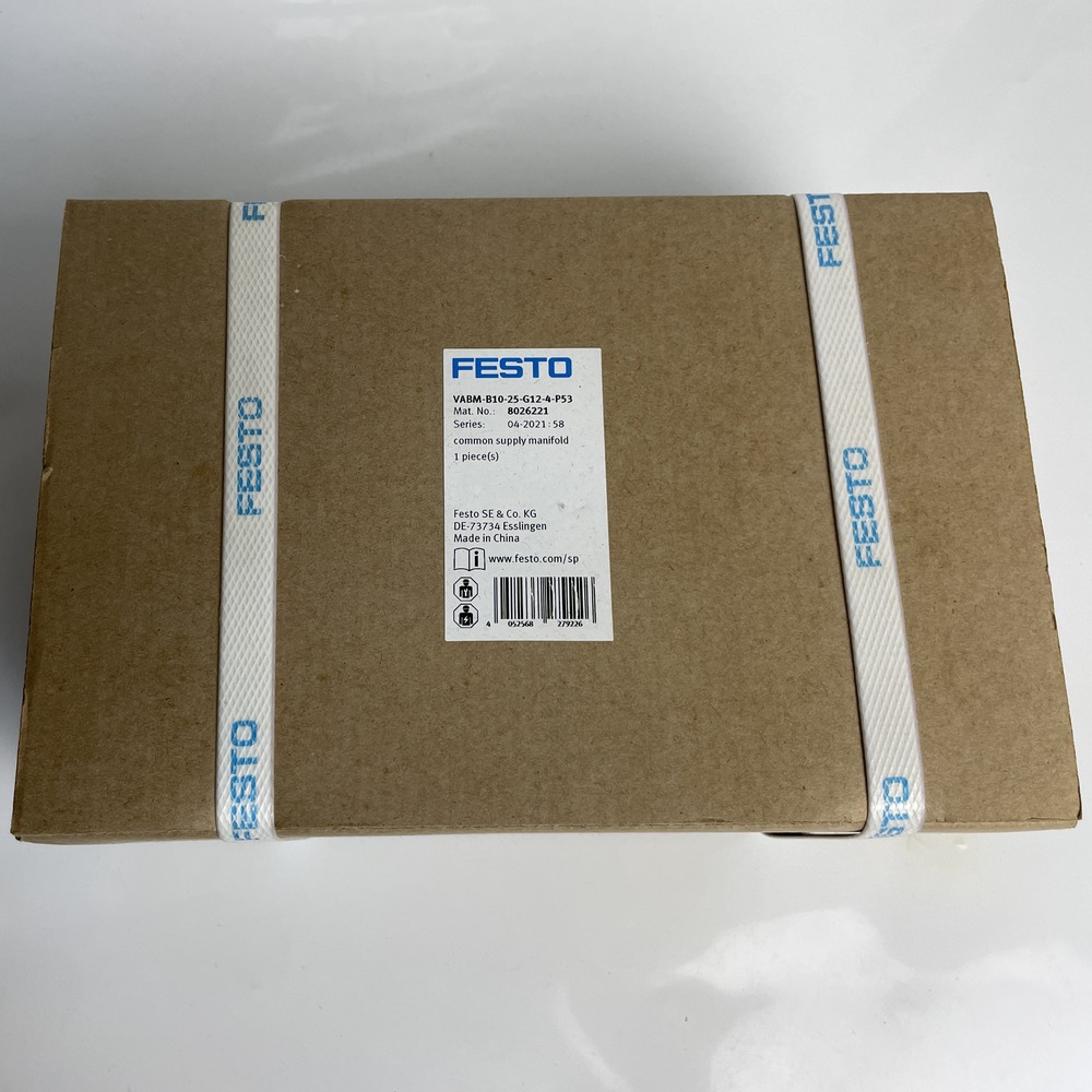 FESTO 费斯托 气路板 VABM-B10-25-G12-4-P53 8026221
