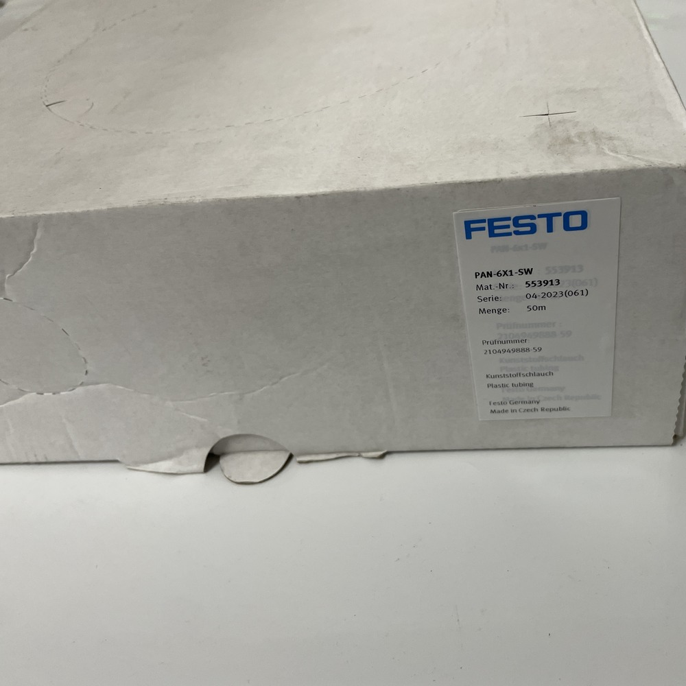 FESTO 费斯托 塑料气管 PAN-6X1-SW 553913