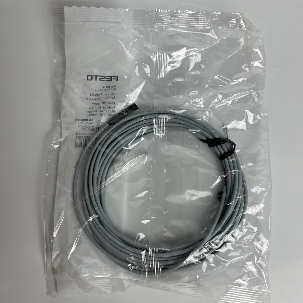 FESTO 费斯托 接近开关 SMT-8M-A-ZS-24V-E-5,0-OE 8165237 产品图片