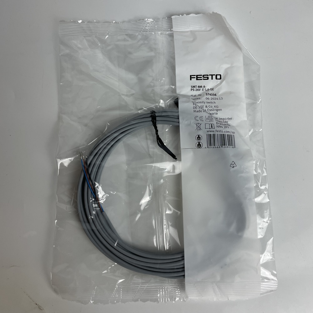 FESTO 费斯托 接近开关 SMT-8M-A-PS-24V-E-5,0-OE 574336