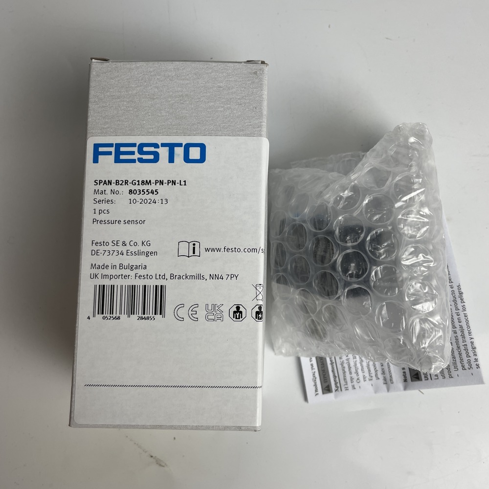 FESTO 费斯托 压力传感器 SPAN-B2R-G18M-PN-PN-L1 产品图片