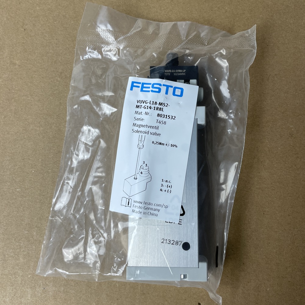 FESTO 费斯托 电磁阀 VUVG-L18-M52-MT-G14-1R8L 8031532 产品图片