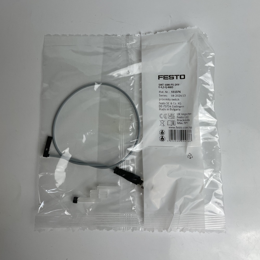 FESTO 费斯托  接近开关 SMT-10M-PS-24V-E-0,3-Q-M8D 551376