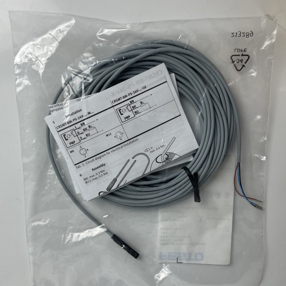FESTO 费斯托 接近开关 CRSMT-8M-PS-24V-K-10,0-OE-EX2 574381 产品图片