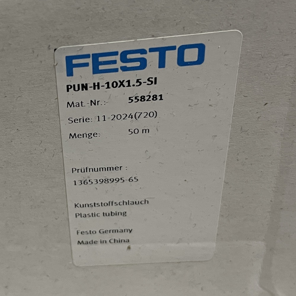 FESTO 费斯托 塑料气管 PUN-H-10X1,5-SI 558281 产品图片