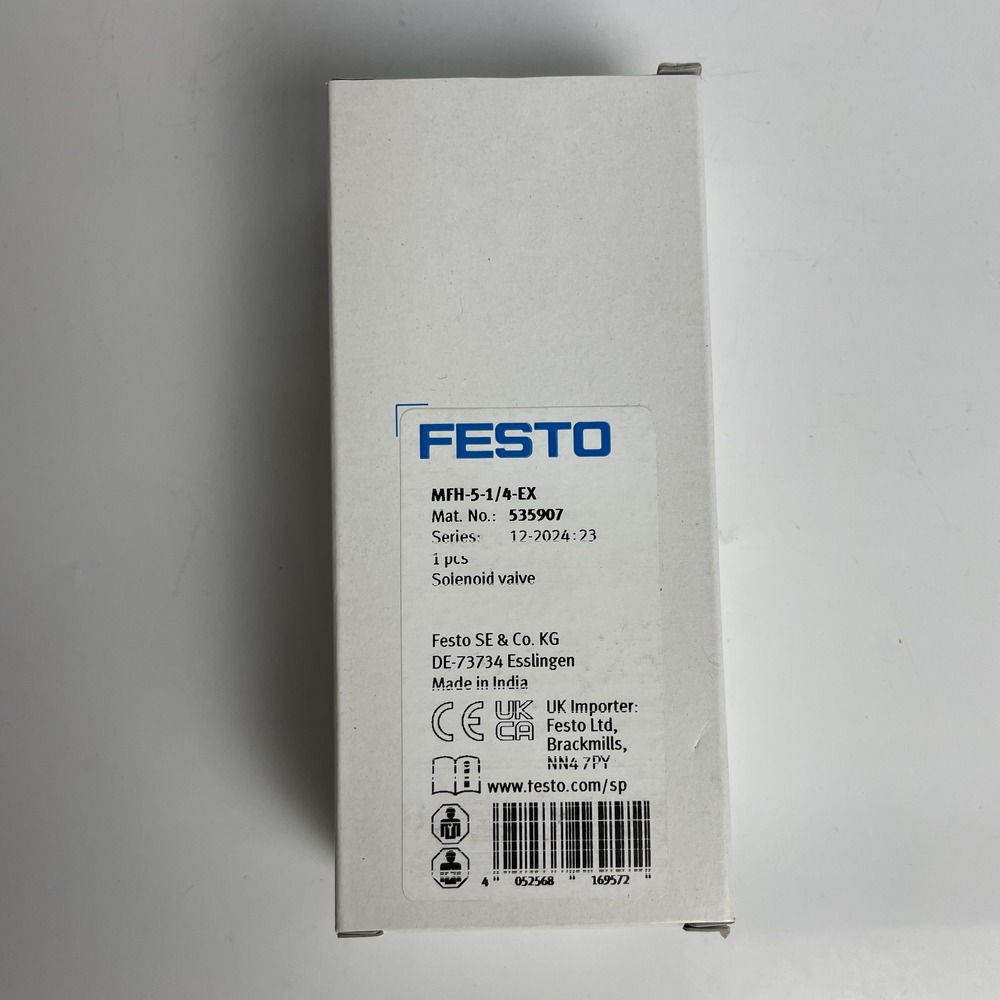 FESTO 费斯托 电磁阀 MFH-5-1/4-EX 535907