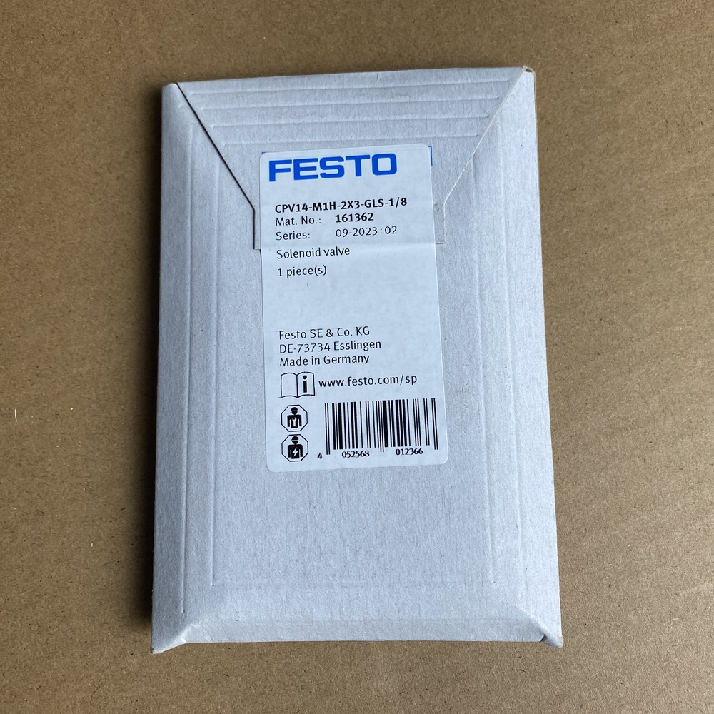 FESTO 费斯托  电磁阀  CPV14-M1H-2X3-GLS-1/8  161362