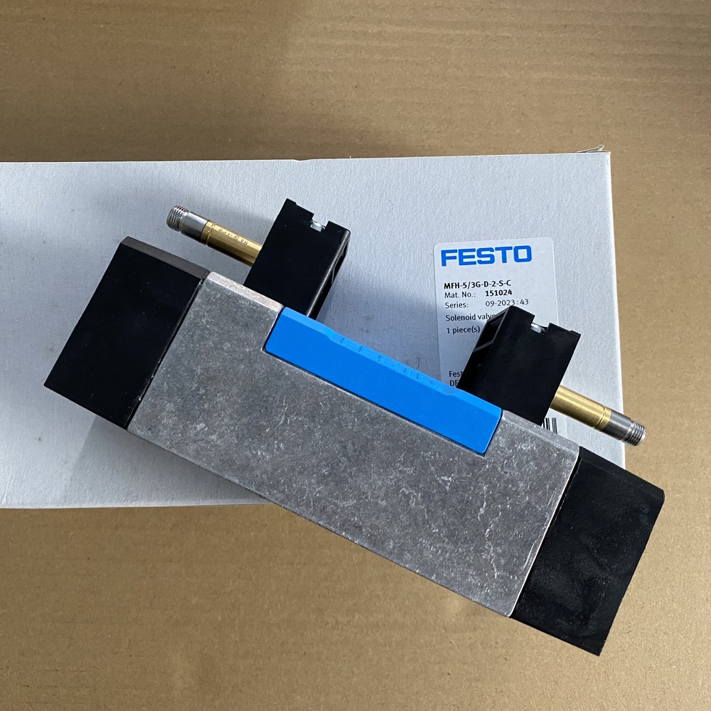 FESTO 费斯托 电磁阀 MFH-5/3G-D-2-S-C 151024 产品图片