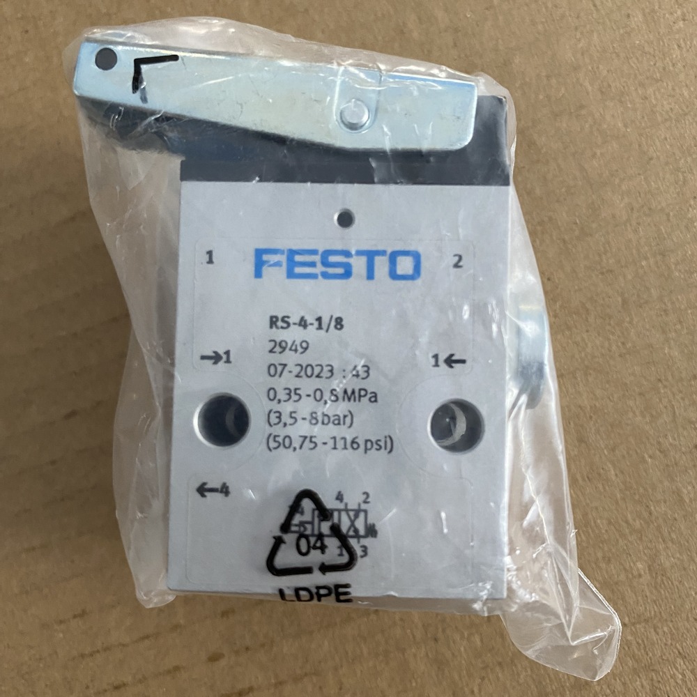 FESTO 费斯托 滚轮杠杆式阀 RS-4-1/8 2949 产品图片
