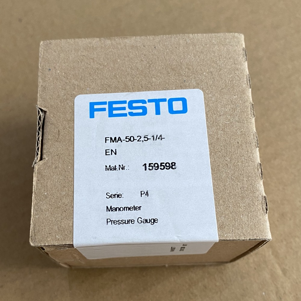 FESTO 费斯托 面板式压力表 FMA-50-2,5-1/4-EN 159598 产品图片