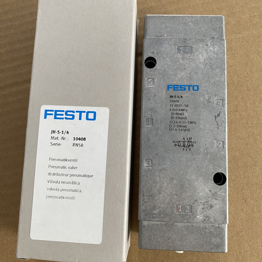 FESTO 费斯托 气控阀 JH-5-1/4 10408 产品图片