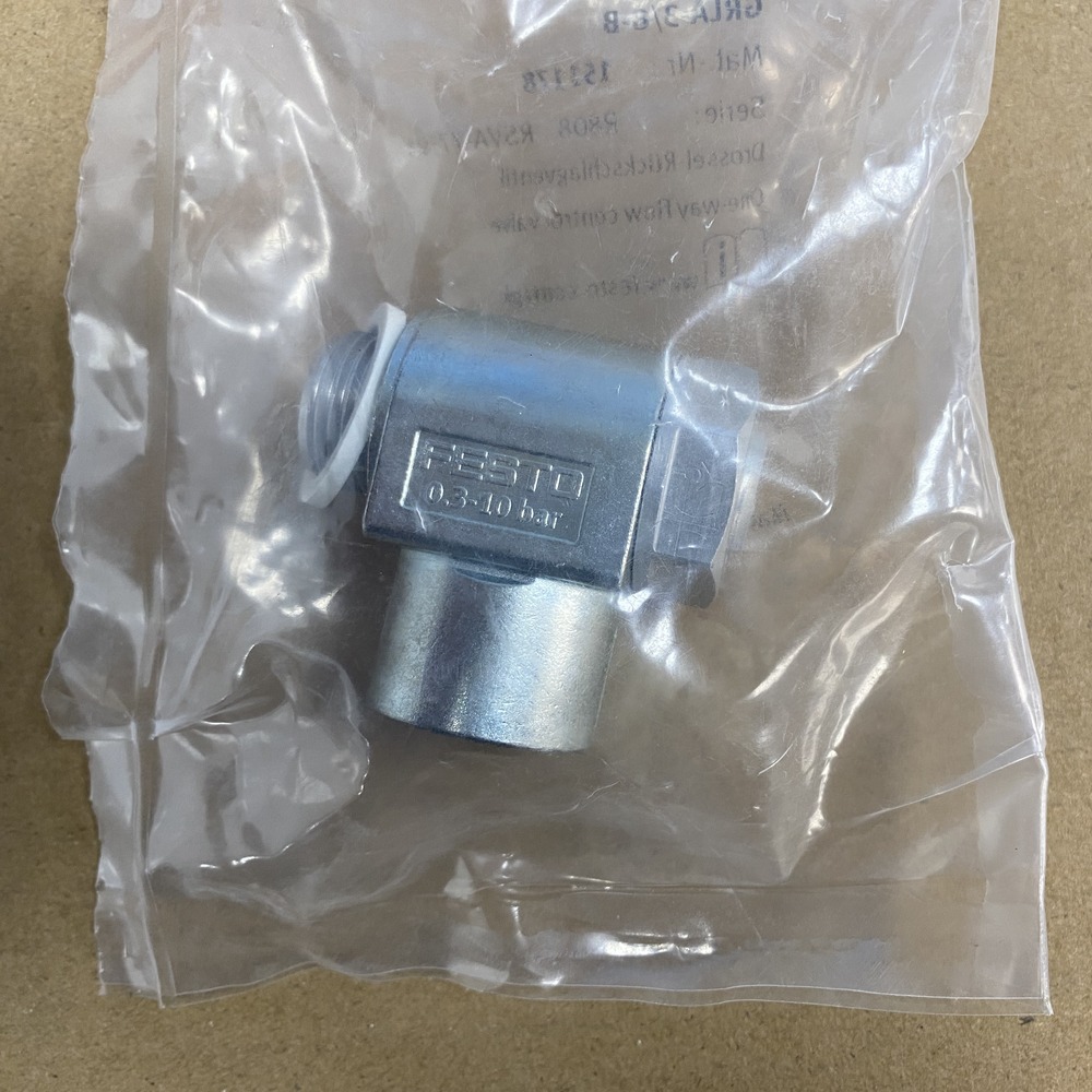 FESTO 费斯托 单向节流阀 GRLA-3/8-B 151178 产品图片