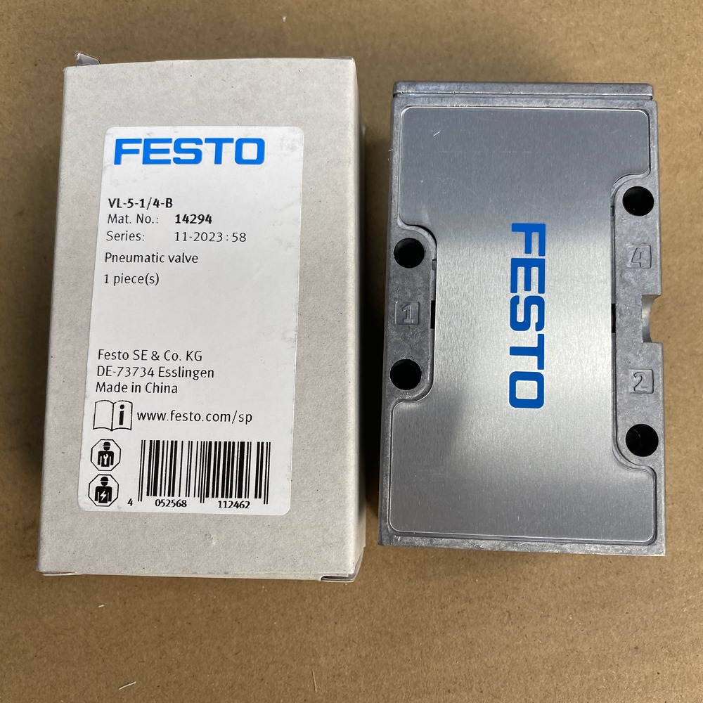 FESTO 费斯托 气控阀 VL-5-1/4-B 14294 产品图片
