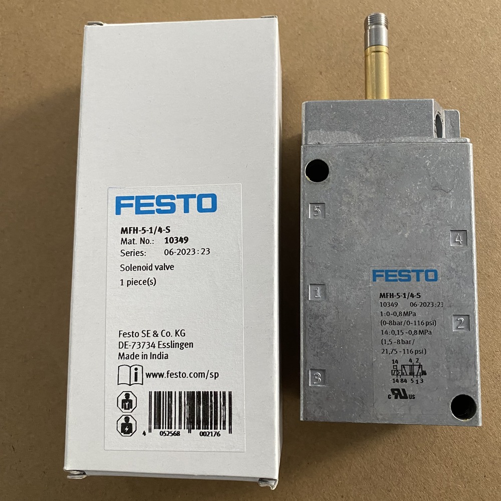 FESTO 费斯托 电磁阀 MFH-5-1/4-S 10349 产品图片