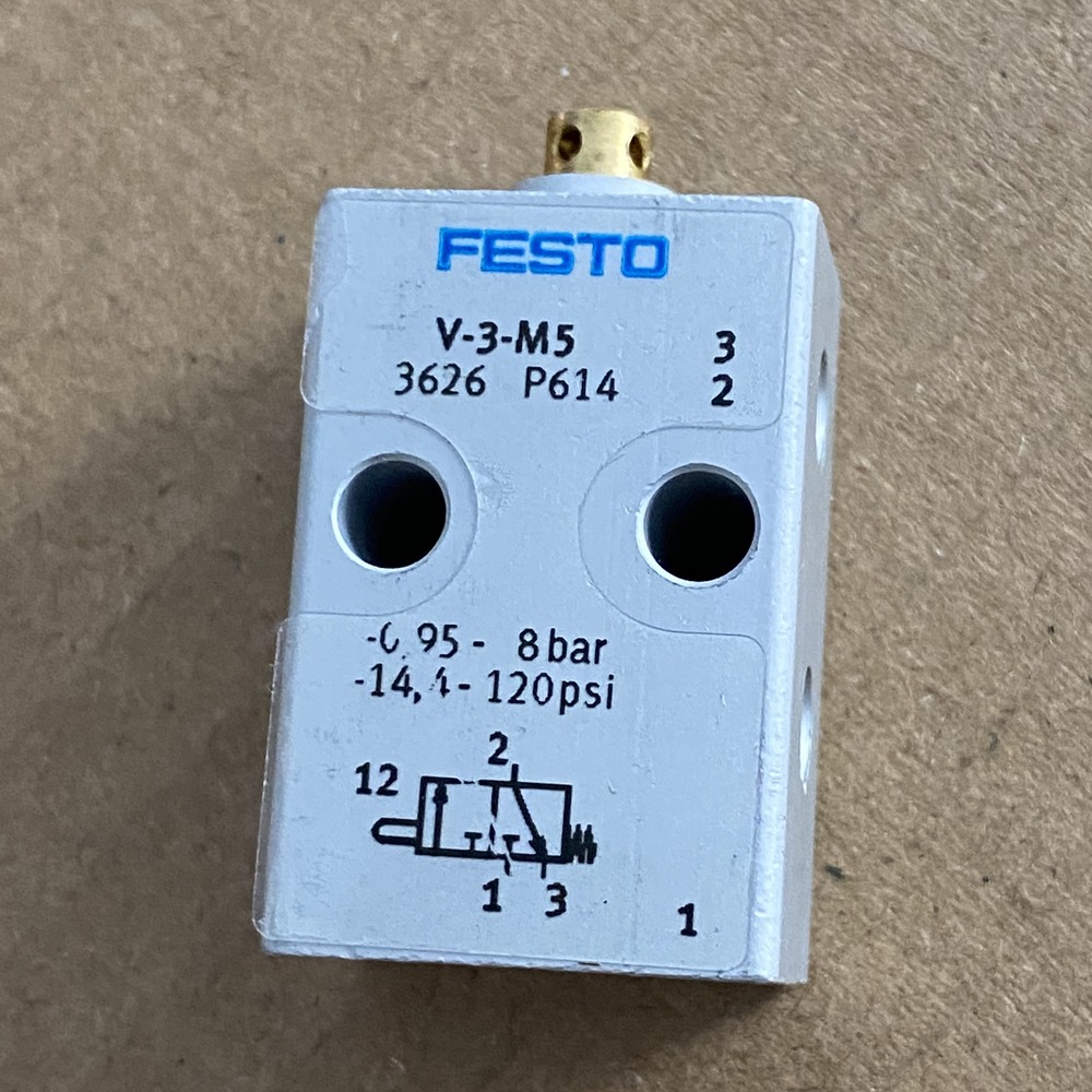 FESTO 费斯托 直动圆头式阀 V-3-M5 3626 产品图片