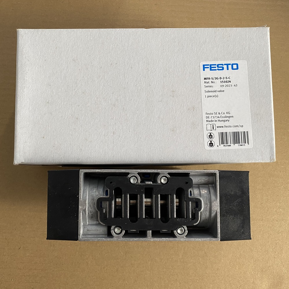 FESTO 费斯托 电磁阀 MFH-5/3G-D-2-S-C 151024 产品图片