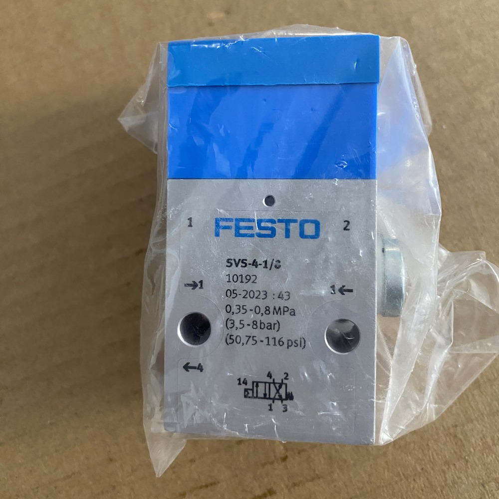 FESTO 费斯托  面板安装式阀  SVS-4-1/8  10192