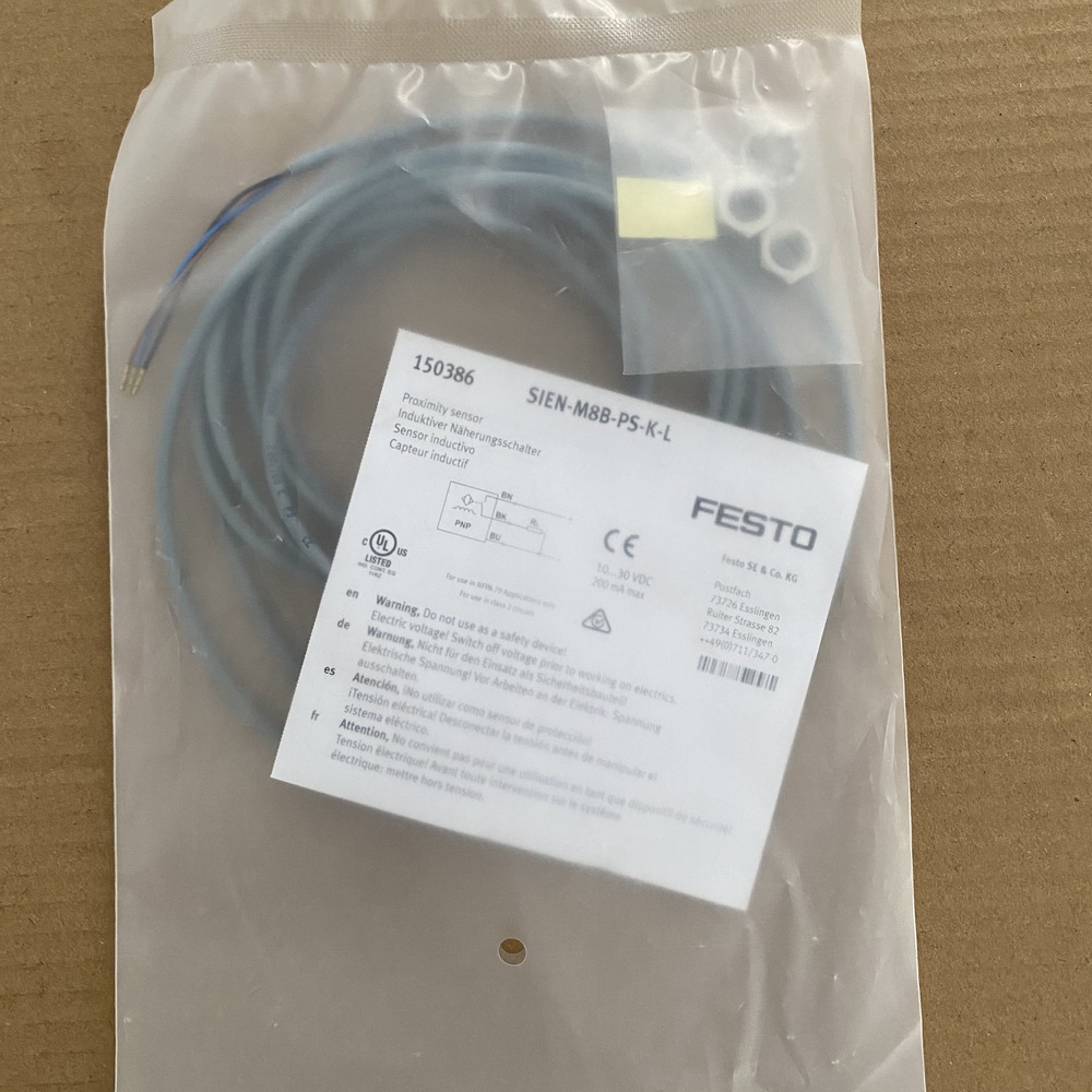 FESTO 费斯托  接近开关  SIEN-M8B-PS-K-L  150386