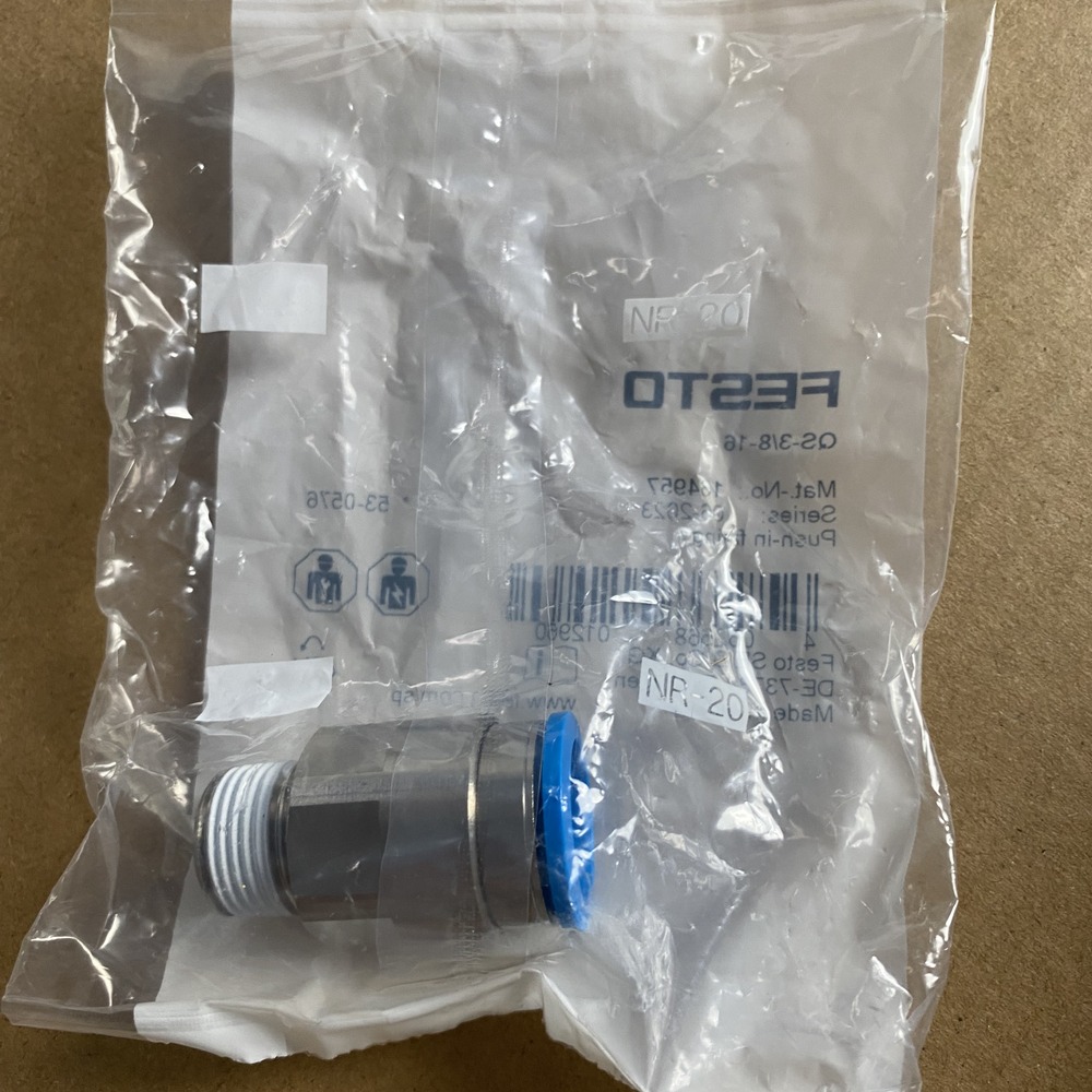 FESTO 费斯托 快插接头 QS-3/8-16 164957 产品图片