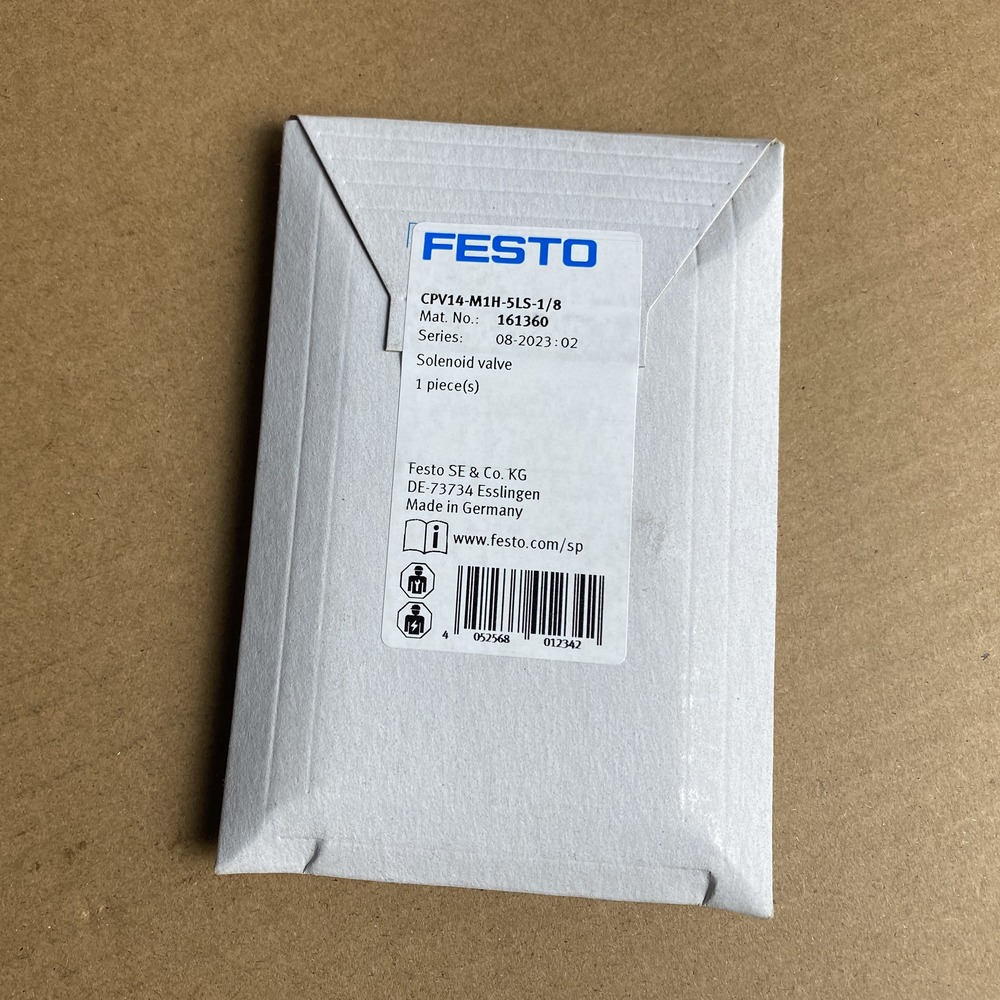 FESTO 费斯托  电磁阀  CPV14-M1H-5LS-1/8  161360