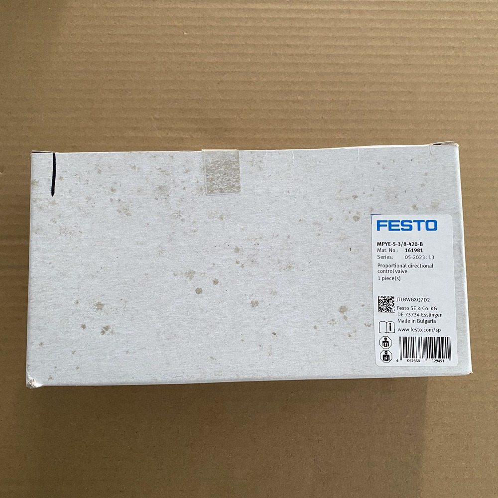 FESTO 费斯托 比例方向控制阀 MPYE-5-3/8-420-B 161981 产品图片