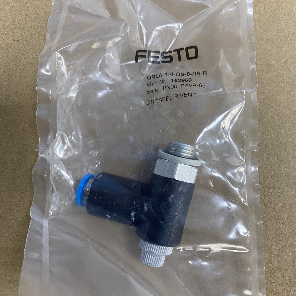 FESTO 费斯托 单向节流阀 GRLA-1/4-QS-8-RS-B 162968 产品图片