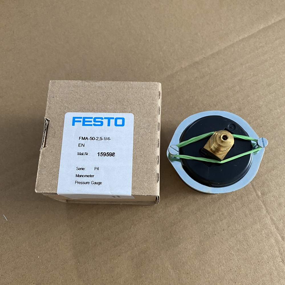 FESTO 费斯托 面板式压力表 FMA-50-2,5-1/4-EN 159598 产品图片