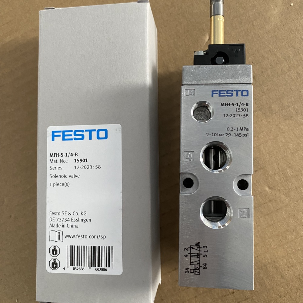FESTO 费斯托 电磁阀 MFH-5-1/4-B 15901 产品图片