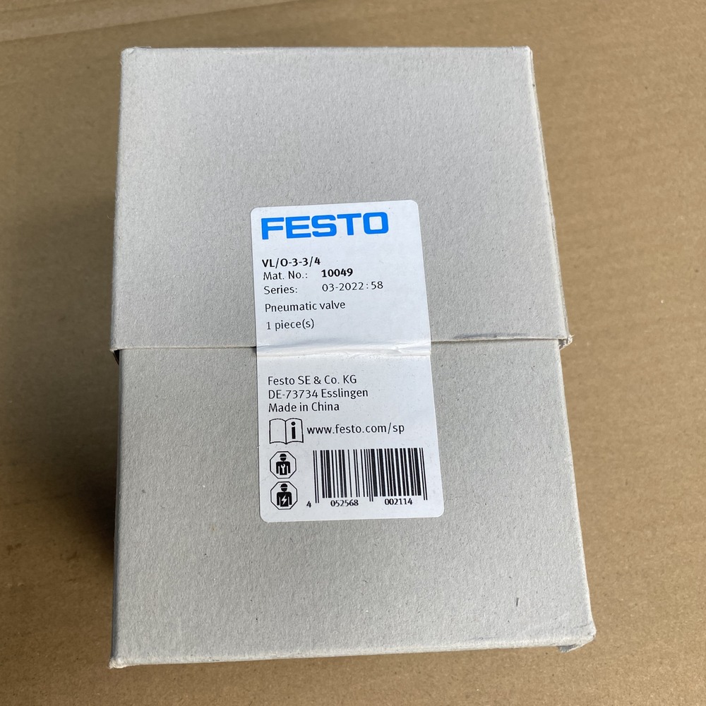 FESTO 费斯托 气控阀 VL/O-3-3/4 10049 产品图片