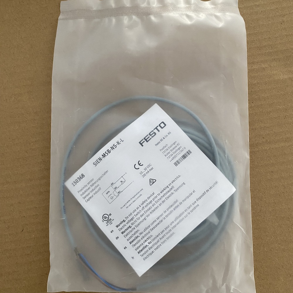FESTO 费斯托  接近开关  SIEN-M5B-NS-K-L  150368