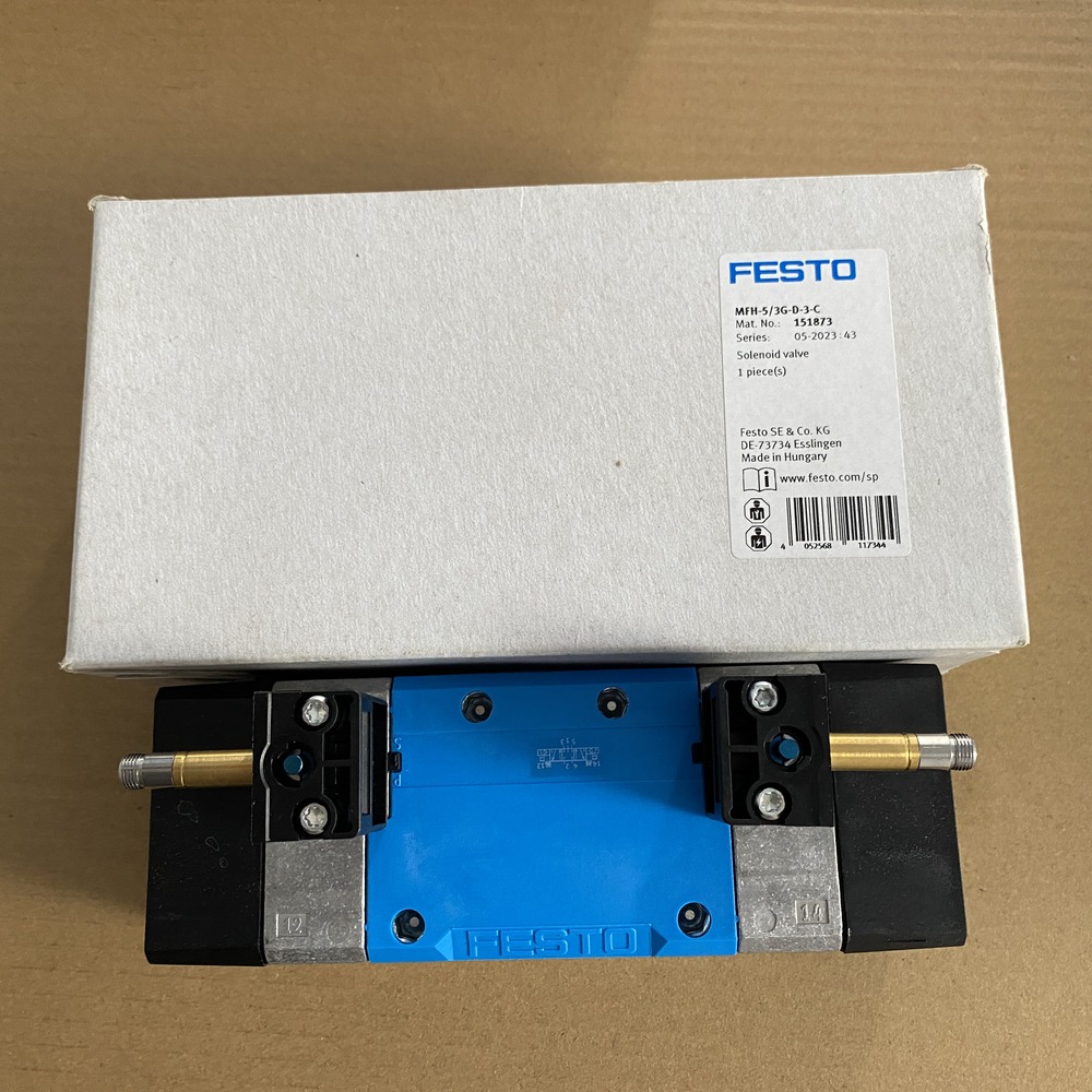FESTO 费斯托 电磁阀 MFH-5/3G-D-3-C 151873 产品图片
