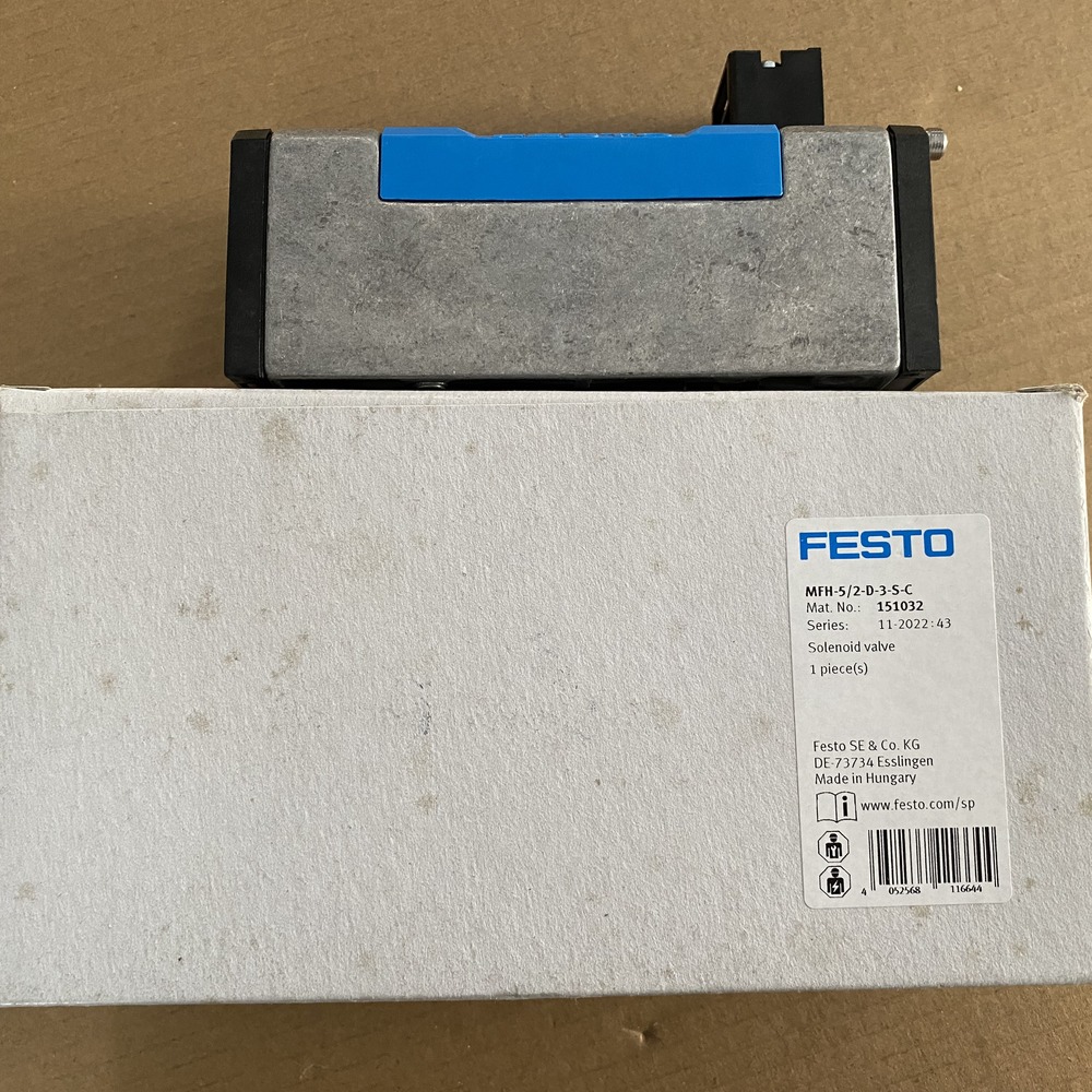 FESTO 费斯托 电磁阀 MFH-5/2-D-3-S-C 151032 产品图片