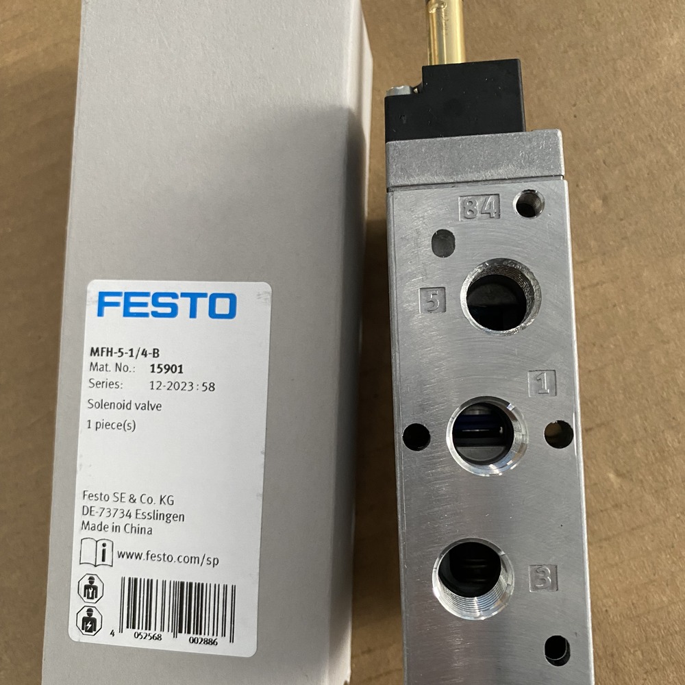 FESTO 费斯托 电磁阀 MFH-5-1/4-B 15901 产品图片