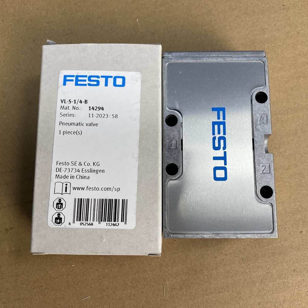 FESTO 费斯托  气控阀  VL-5-1/4-B  14294
